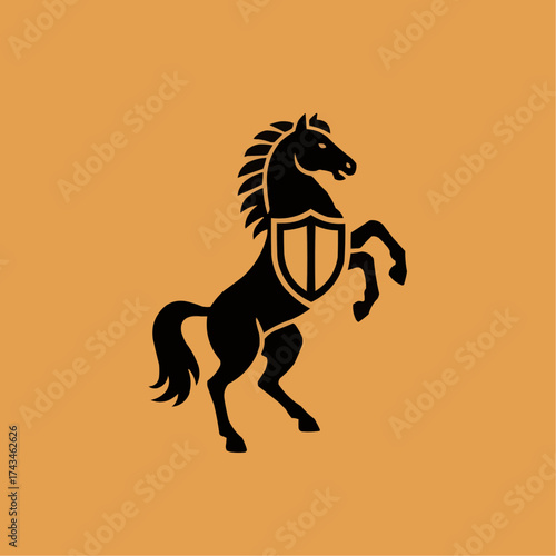 Horse logo design