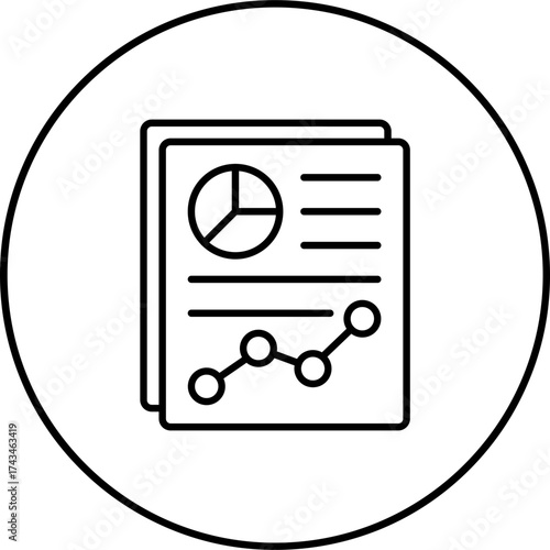Business Report Icon