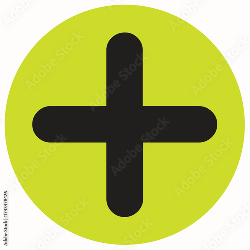  math icons. The concept of counting and solving math problems. Vector illustration