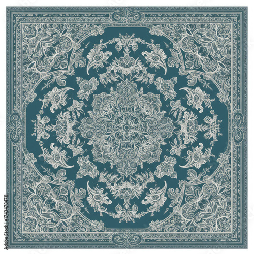 vintage background with lace ornament