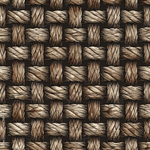 Woven texture pattern