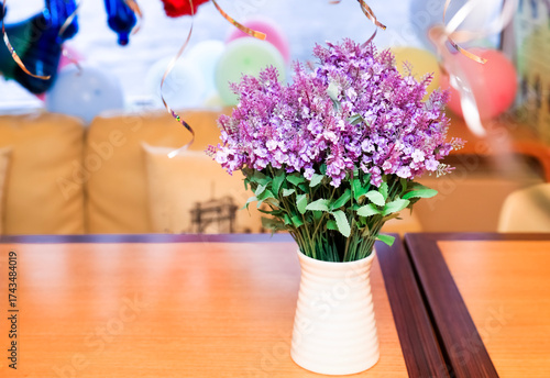 Wallpaper Mural bouquet of flowers on a table Torontodigital.ca