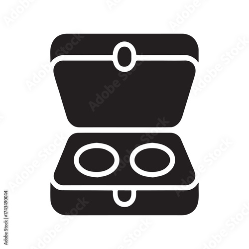 Jewelry Box Classic Solid Icon