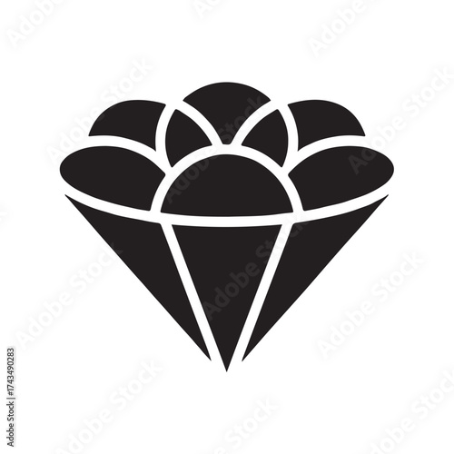 Pearl Gem Jewelry Solid Icon