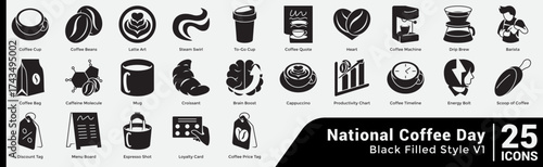 National Coffee Day  National Coffee Day  Bundle H25 V01