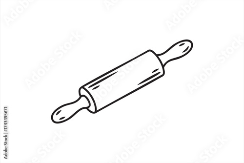 Modern kitchen utensil icon vector for culinary, chef, and restaurant projects.