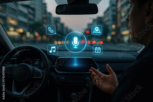 Voice-Activated Car Technology Interface: Futuristic Connectivity for Modern Transportation