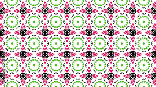 Colourful flowers, seamless patterns with floral for fabric