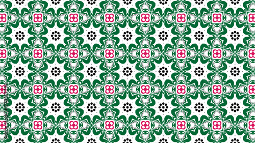 Colourful flowers, seamless patterns with floral for fabric