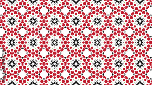 Colourful flowers, seamless patterns with floral for fabric
