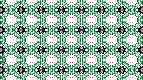 Colourful flowers, seamless patterns with floral for fabric