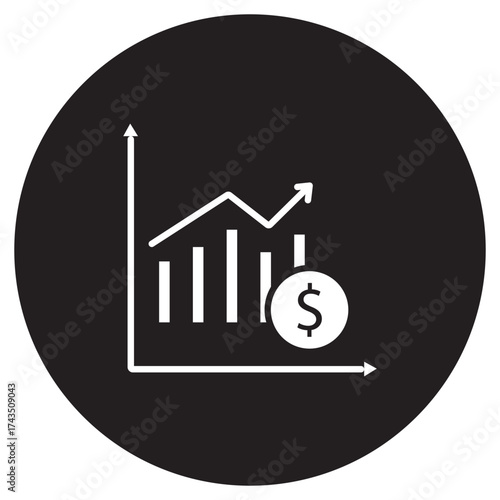Annual Profit Growth Icon, Maximizing Annual Profit Growth, Strategies for Sustainable Earnings, Driving Business Expansion through Profit Growth, Annual Profit Growth as a Success Indicator, vector