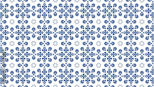 Colourful flowers, seamless patterns with floral for fabric