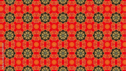 Colourful flowers, seamless patterns with floral for fabric