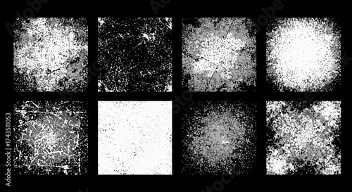 Create stunning vintage textures with these versatile distressed grunge overlays for your next creative design project and achieve unique effects