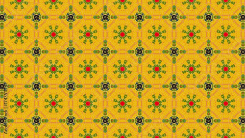 Colourful flowers, seamless patterns with floral for fabric