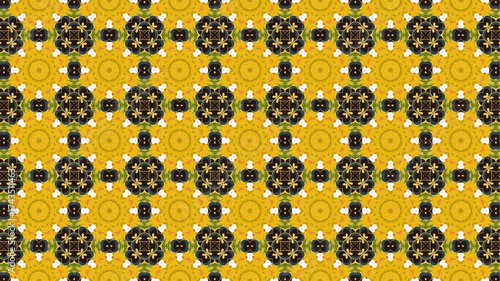 Colourful flowers, seamless patterns with floral for fabric