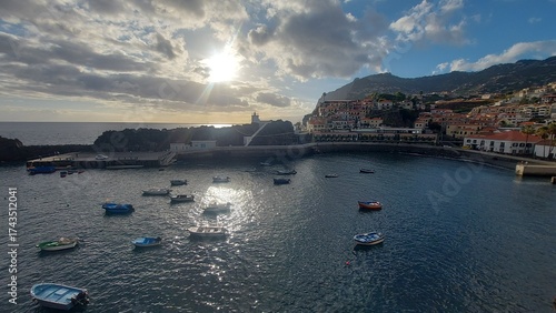 ocean, sea, waves, blue, rocl, day, beach, coast, coastline, island, madeira island, peace, travel, tourism, detsination, portugal, europe, nature, landscape, sun, sunset, clouds, cliff, mountain