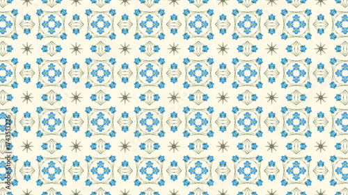 Colourful flowers, seamless patterns with floral for fabric