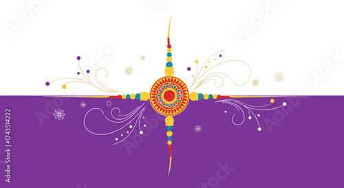 Celebrate Raksha Bandhan with vibrant floral designs and eye-catching colors perfect for festive greeting cards and social media posts