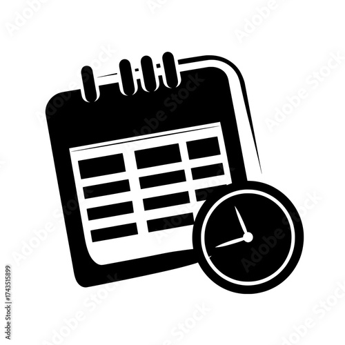 The flat illustration concept of a task management tool emphasizes the importance of task lists and deadlines in effective planning