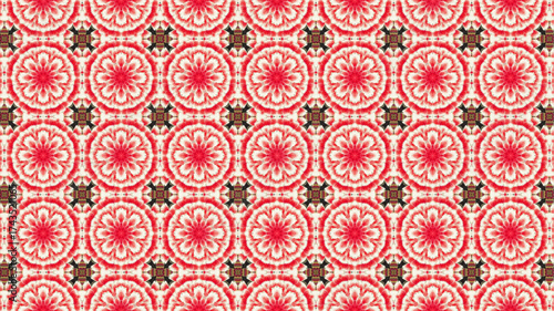 Colourful flowers, seamless patterns with floral for fabric