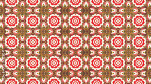 Colourful flowers, seamless patterns with floral for fabric