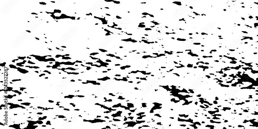 Obraz premium Black and white Dust overlay distress grungy effect paint. Black and white grunge seamless texture. Dust and scratches grain texture on white and black background. 