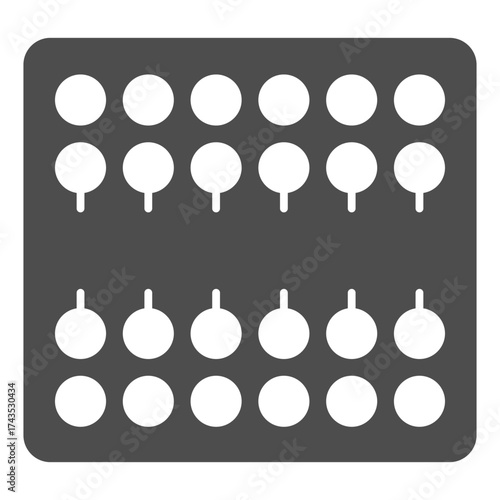 Game played with pieces on board solid icon, chessboard concept. Vector graphics. Playing field sign on white background, glyph style icon for mobile or web design.