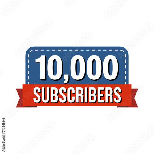 ten thousand subscribers milestone banner
