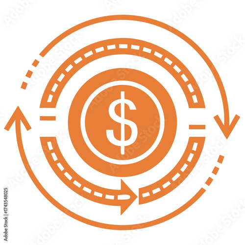 vector dollar sign icon