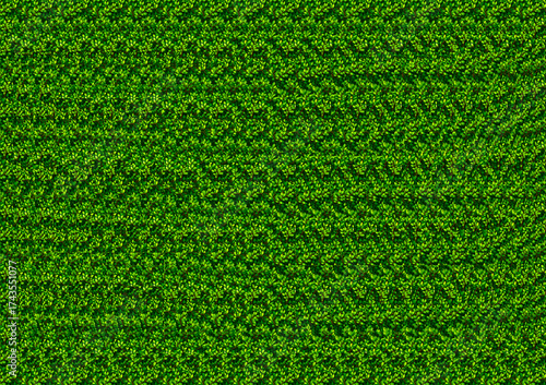 Optical illusion stereogram with hidden 3D shape of a labyrinth.