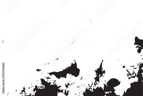 Subtle halftone grunge urban texture vector. Distressed overlay texture. Grunge background. Abstract mild textured effect. Vector Illustration. Black isolated on white.