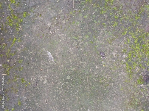 Overhead View Of Dark Grey Concrete Ground Texture