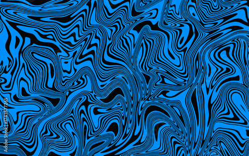 amoled dark blue, abstract, black, geometric, gradient, illumination, light, matrix, waves, HD phone wallpaper