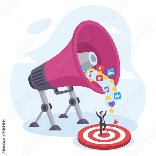 Targeted Social Media Marketing Promotion