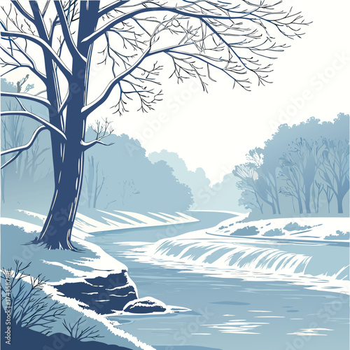 Frozen Beauty in Ice