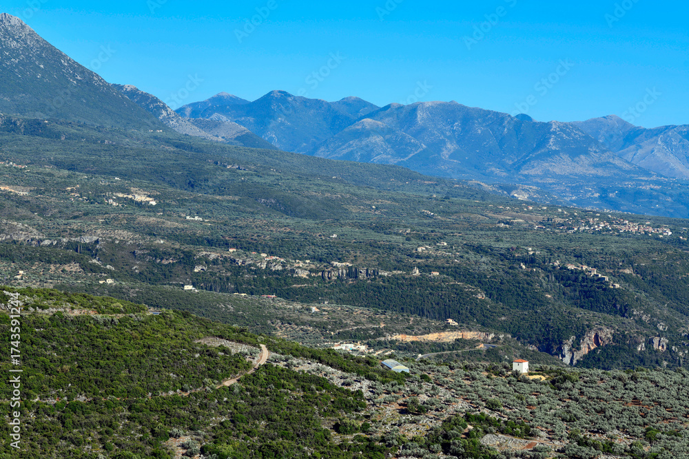 Fototapeta premium Kardamyli, Peleppones- Griechenland