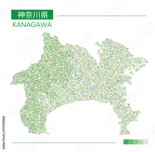 神奈川県・Kanagawa（横浜）地図