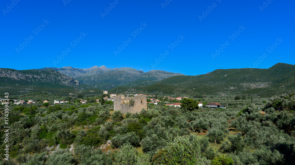 Fototapeta premium Kampos-Messenien (Kardamyli), Peleppones- Griechenland