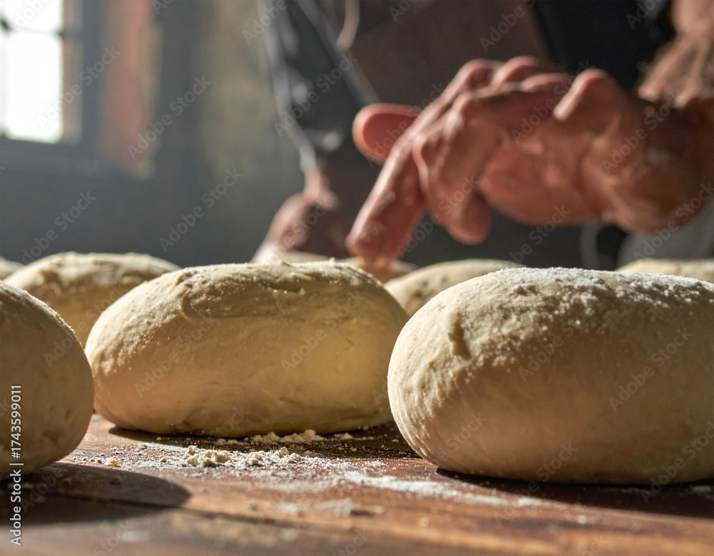 Obraz premium Preparing Dough