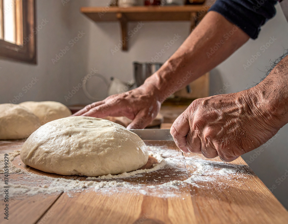 Fototapeta premium Baking Bread