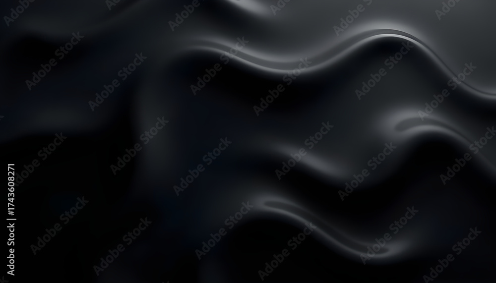 Obraz premium black background with embossed curves