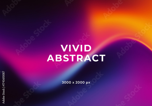 Abstract Vivid Gradient Backgrounds