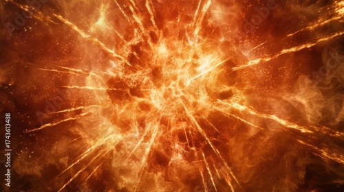 Fiery Abstract Art: Flames, Explosions, and Glowing Heat—From Love Symbols to Cosmic Fireballs
