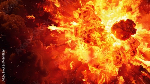 Fiery Abstract Art: Flames, Explosions, and Glowing Heat—From Love Symbols to Cosmic Fireballs