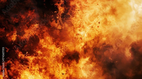 Fiery Abstract Art: Flames, Explosions, and Glowing Heat—From Love Symbols to Cosmic Fireballs