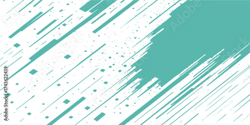 Abstract grunge vector illustration: blue watercolor splash pattern backdrop