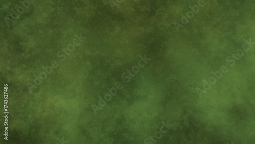 Olive green watercolor texture background with artistic abstract tone.