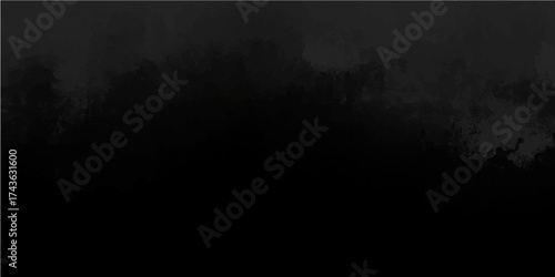 Night fog in the woods with a bright flash of white light under the dark moonlit sky